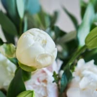 Minimalist Bouquet with Peonies! view 2