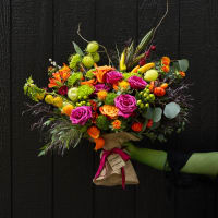 The Boo-lap Halloween Bouquet - Big Love Size! view 1