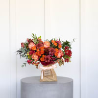 Fun Size Burlap Wrapped Bouquet view 3