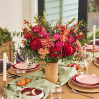 Fall Guy with Peonies view 10