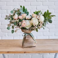 Minimalist Bouquet with Peonies! view 6