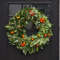 Room and Gourd Wreath view 1