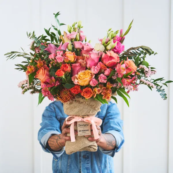 Hand Tied Bouquet - Just Right Size!