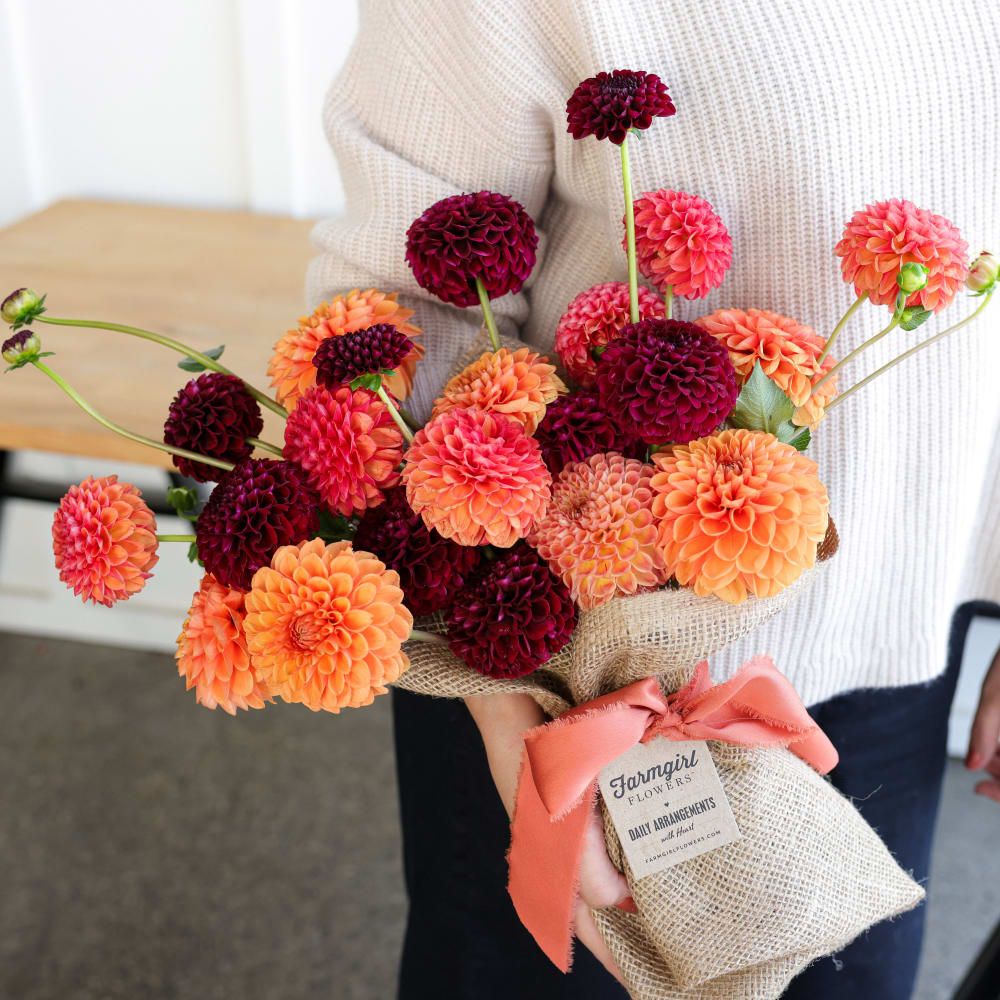 Market Haul Dahlias - Saturated Palette view 1 of 3