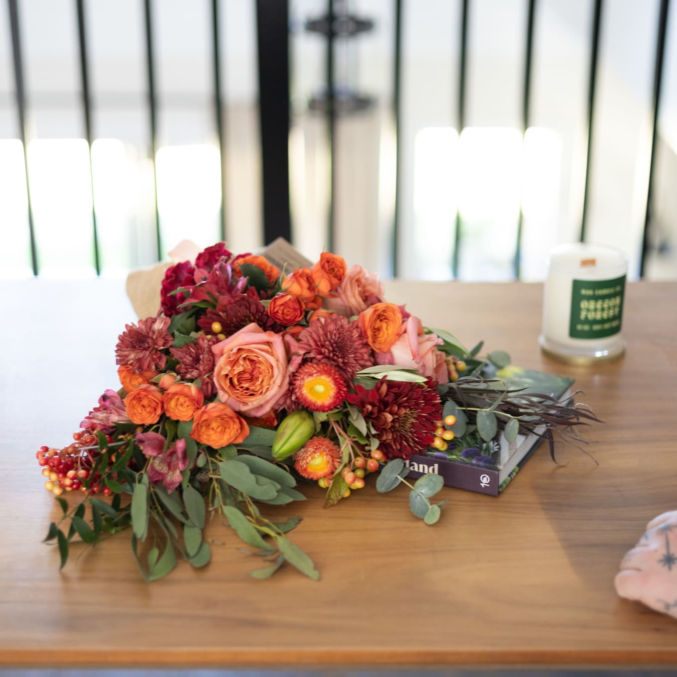 Fun Size Burlap Wrapped Bouquet view 1 of 5