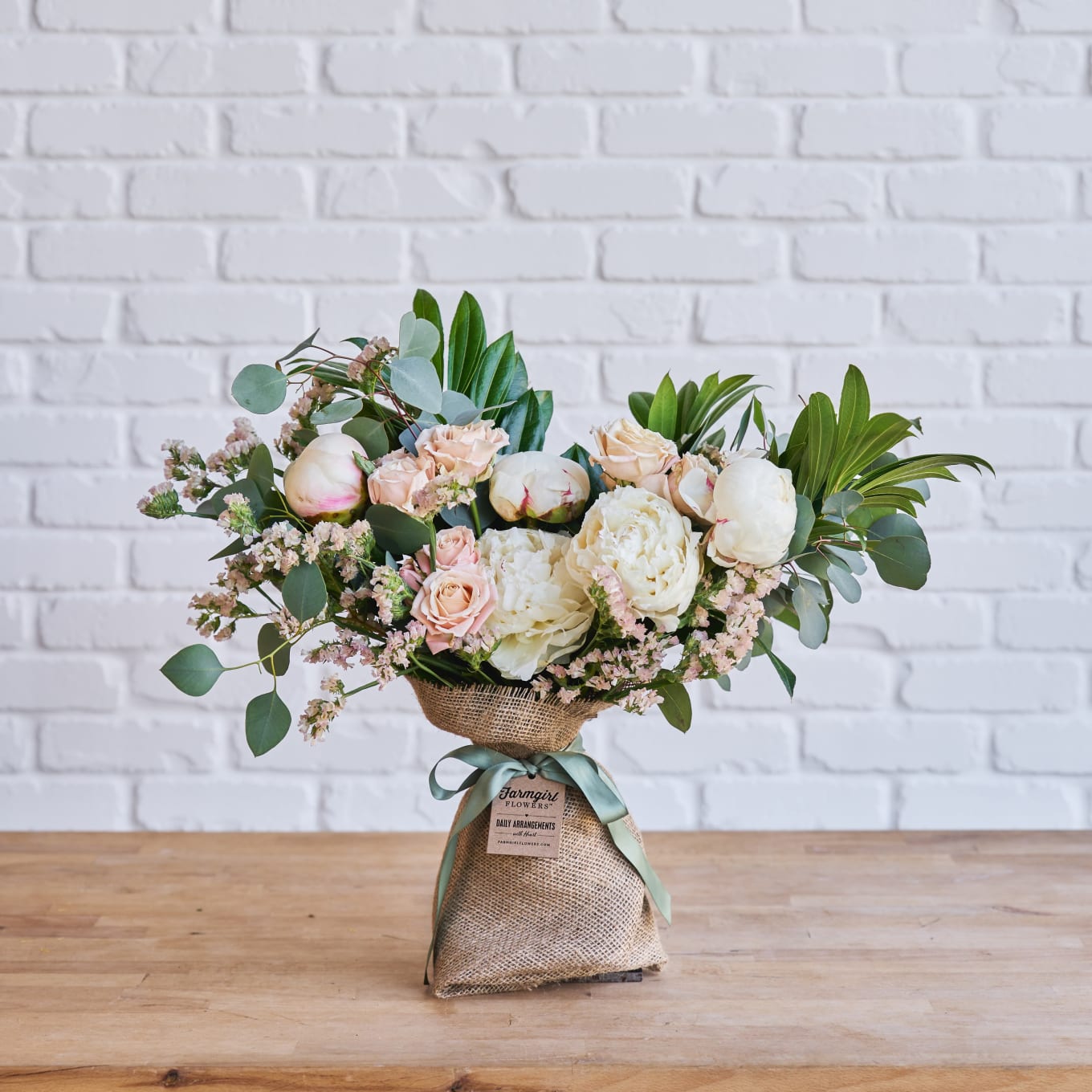 Mini Minimalist Bouquet with Peonies! view 3 of 10
