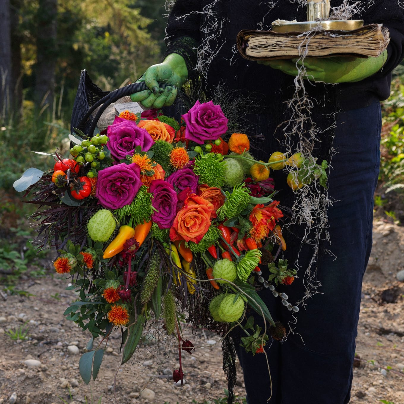 The Boo-lap Halloween Bouquet - Big Love Size! view 7 of 7