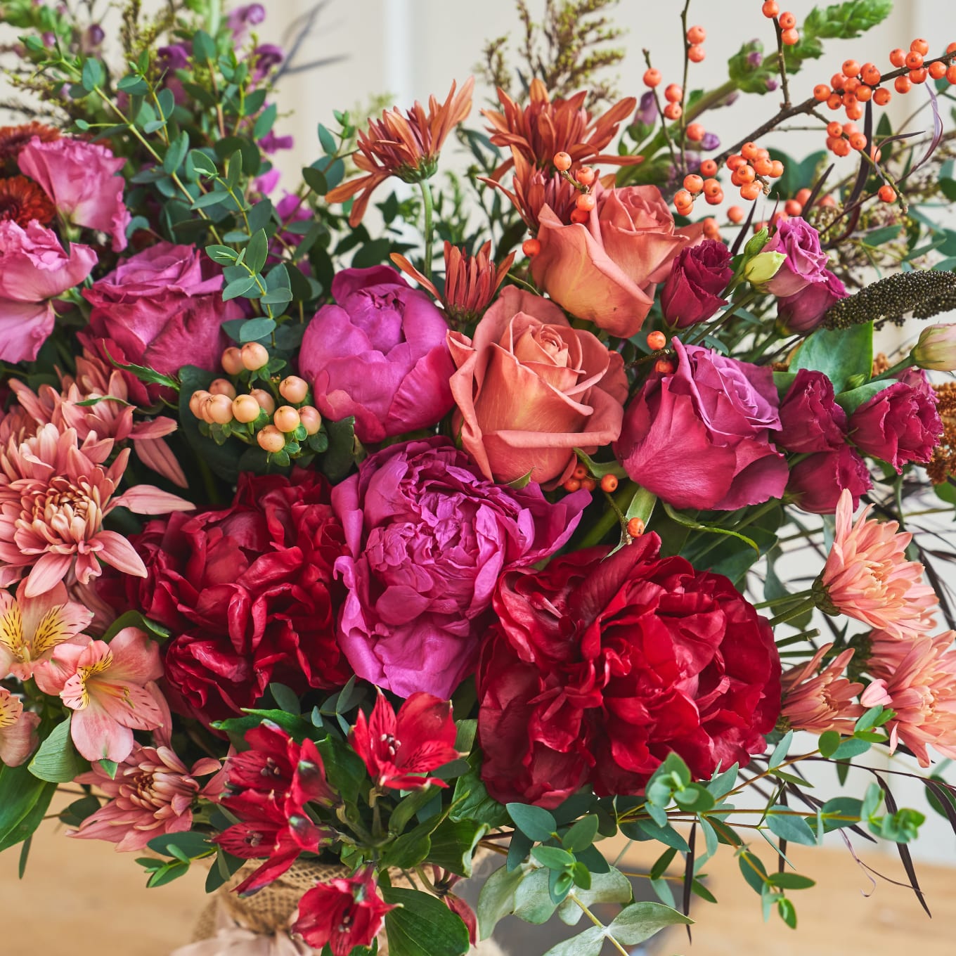 Fall Guy with Peonies view 3 of 10