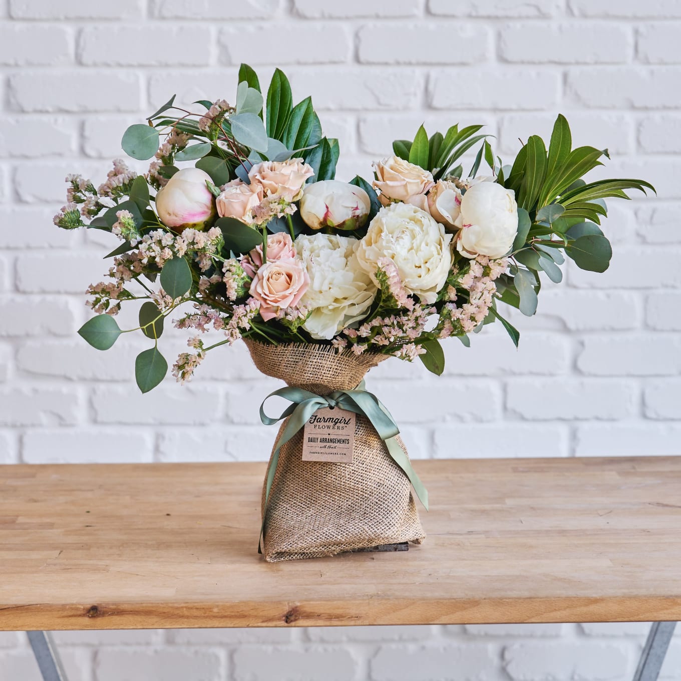 Minimalist Bouquet with Peonies! view 6 of 10