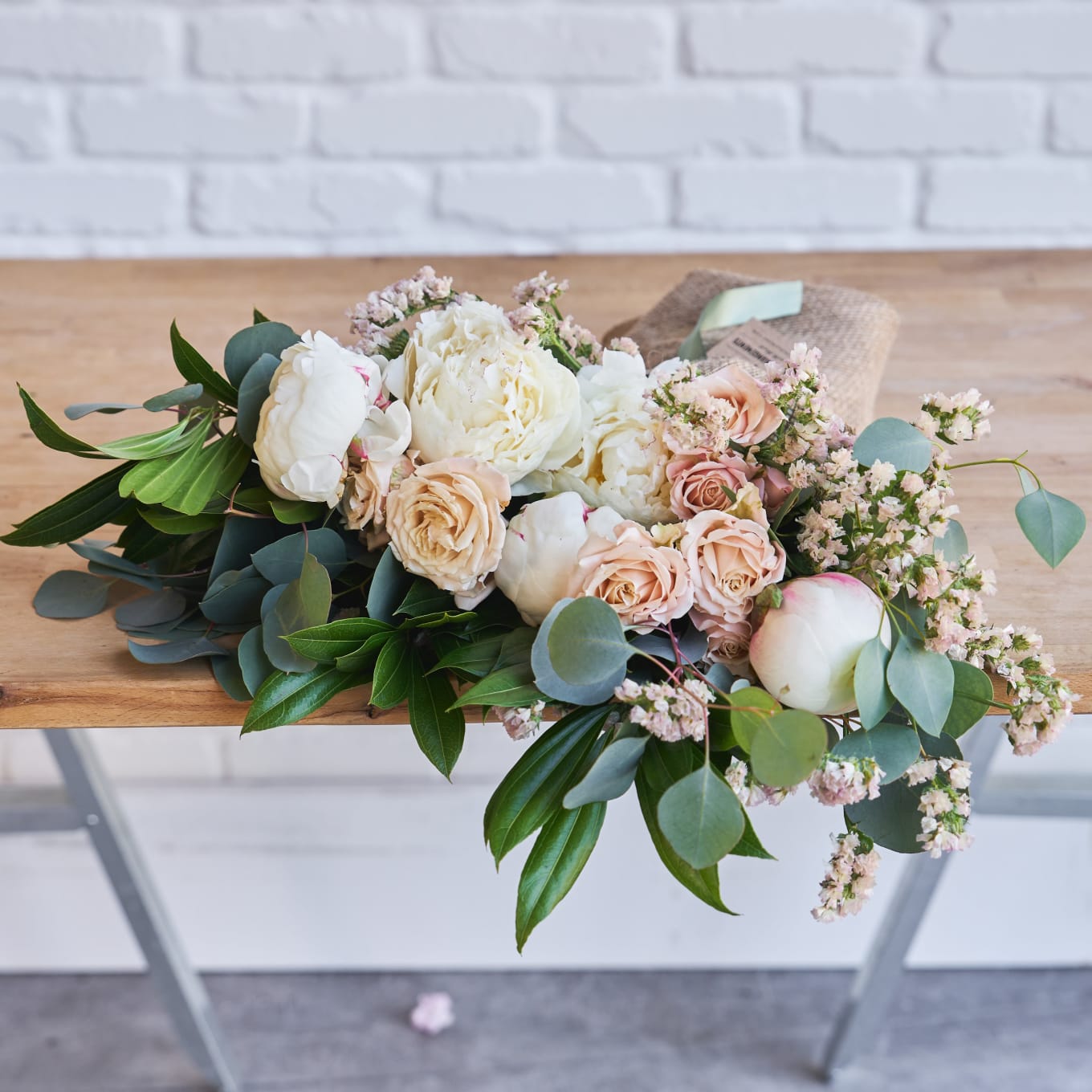 Mini Minimalist Bouquet with Peonies! view 9 of 10