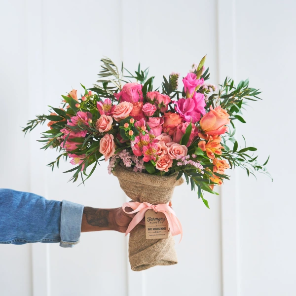 Hand Tied Bouquet - Fun Size!