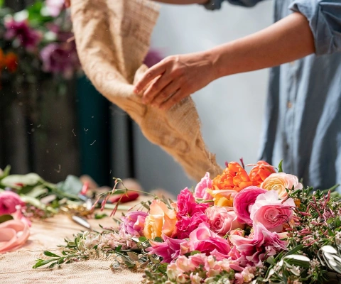 The Mission Behind The (Burlap) Bouquet