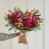 Fall Guy with Peonies