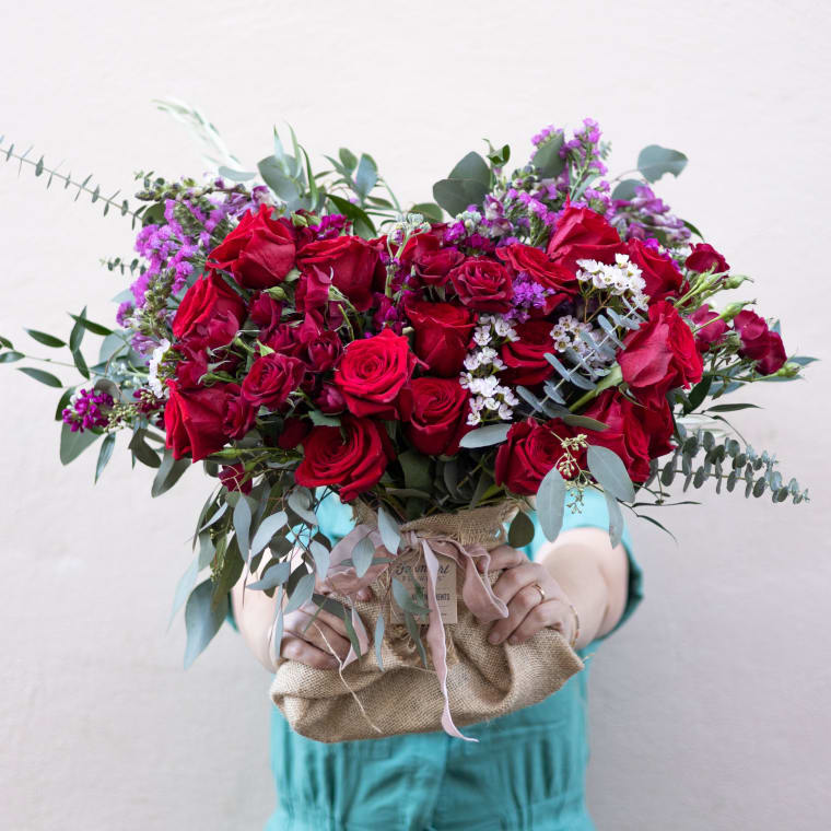 Burlap Wrapped Bouquets Flower Delivery