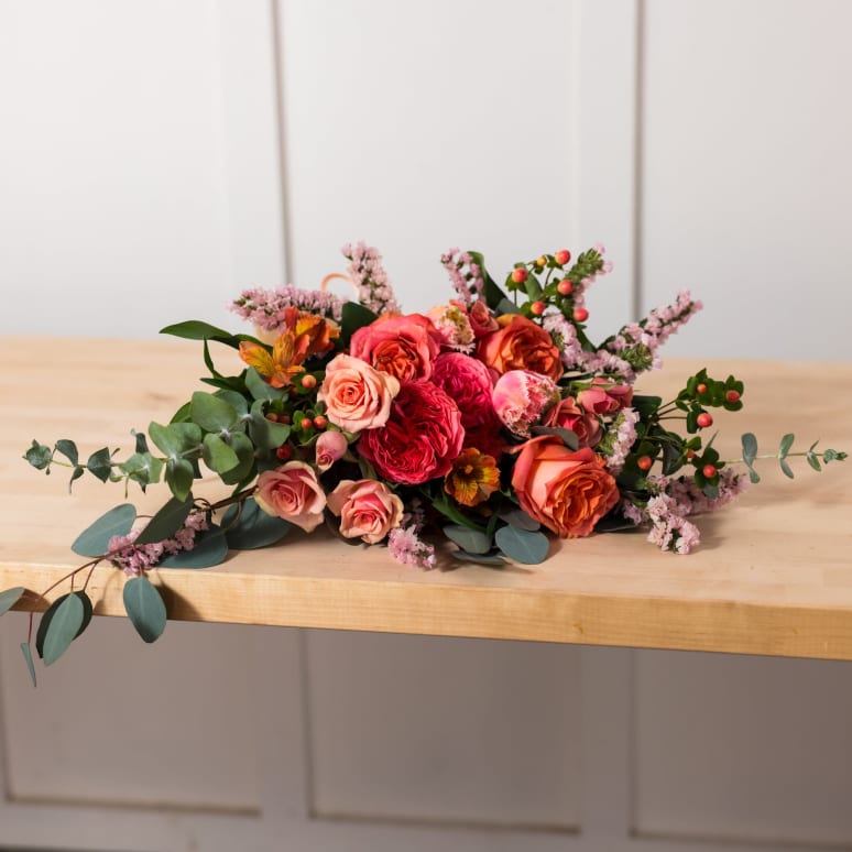 The Fun Size Burlap Wrapped Bouquet