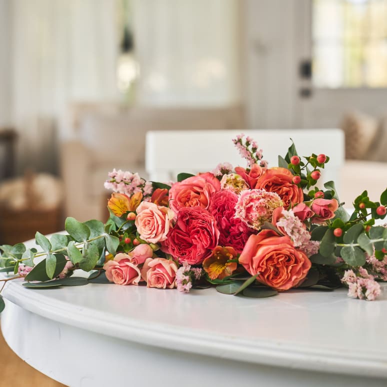 The Fun Size Burlap Wrapped Bouquet