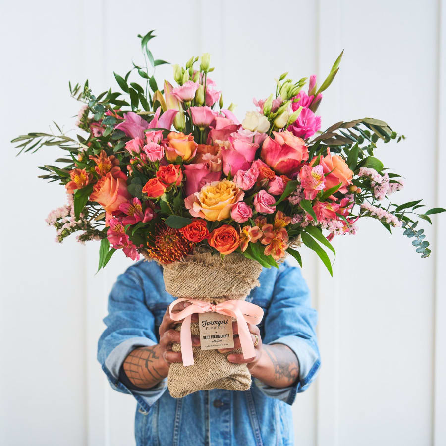 Hand Tied Bouquet - Just Right Size!