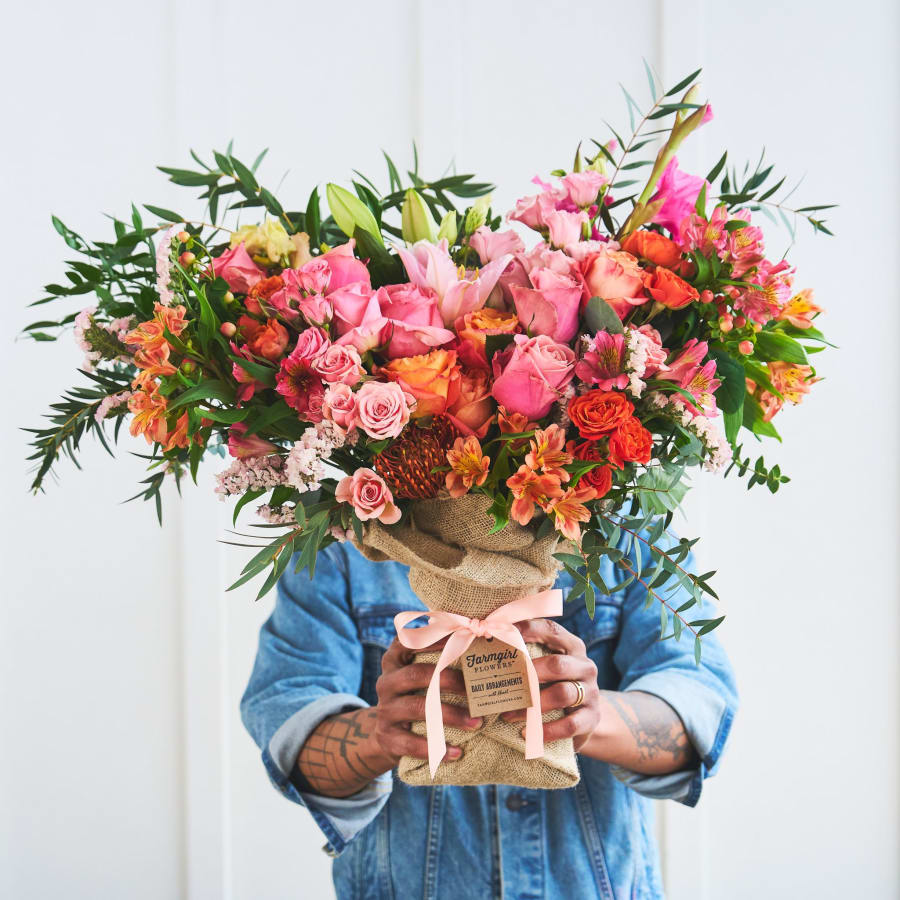 Hand Tied Bouquet - Big Love Size!