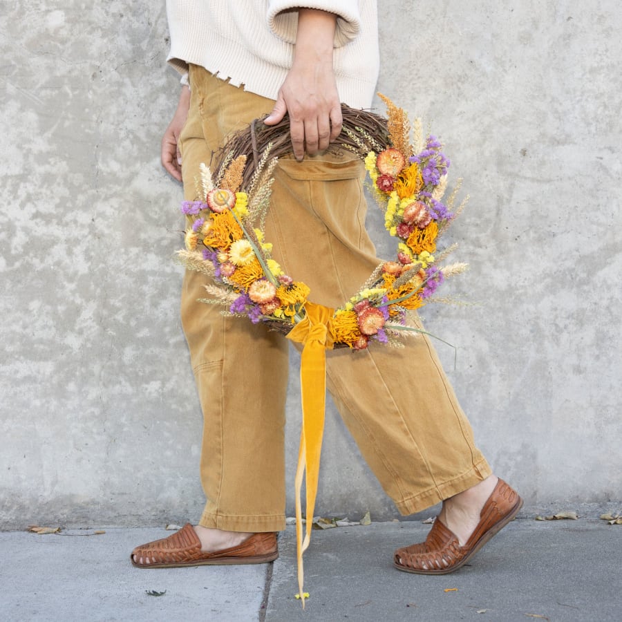 Handmade Fall Wreath