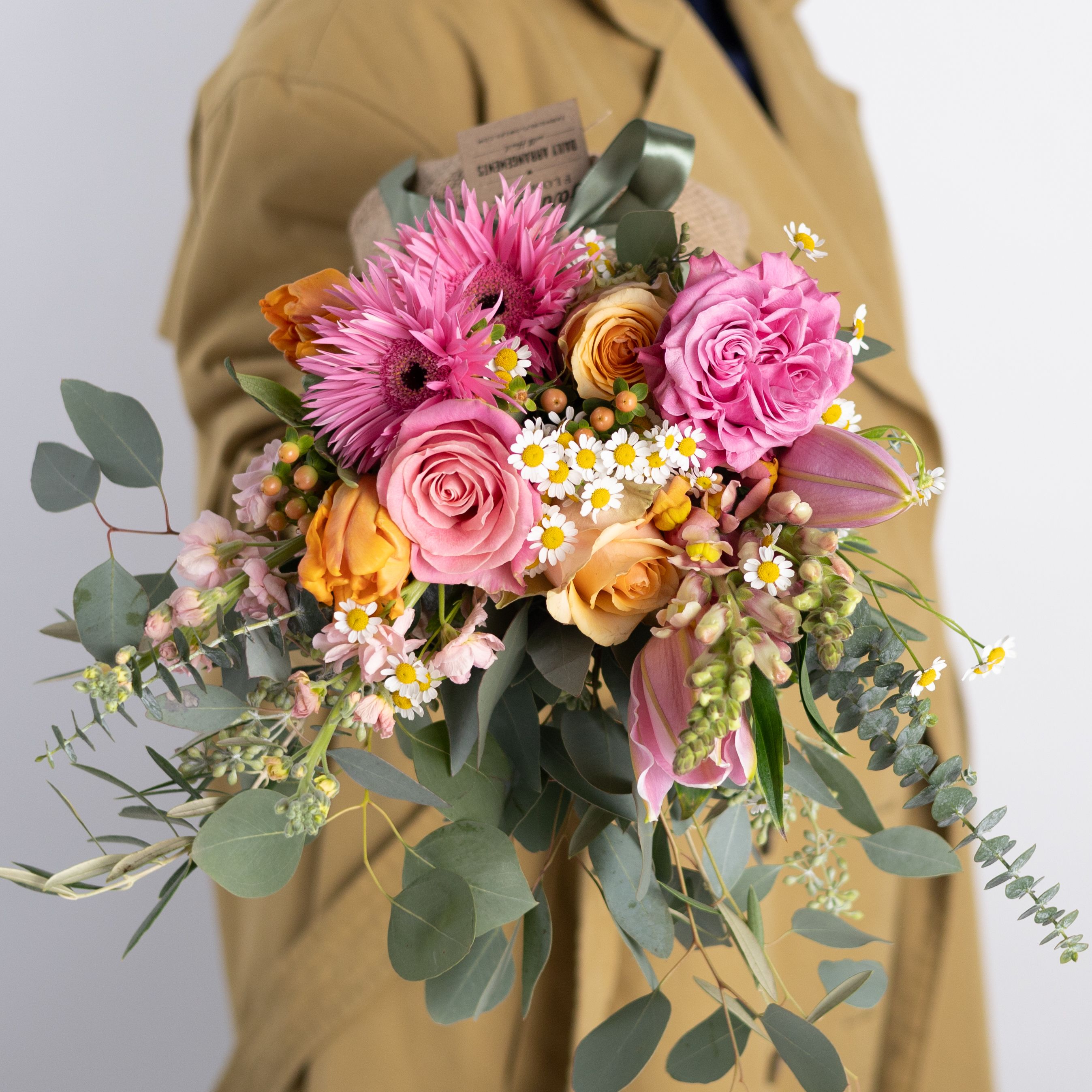 Fun Size Burlap Wrapped Bouquet