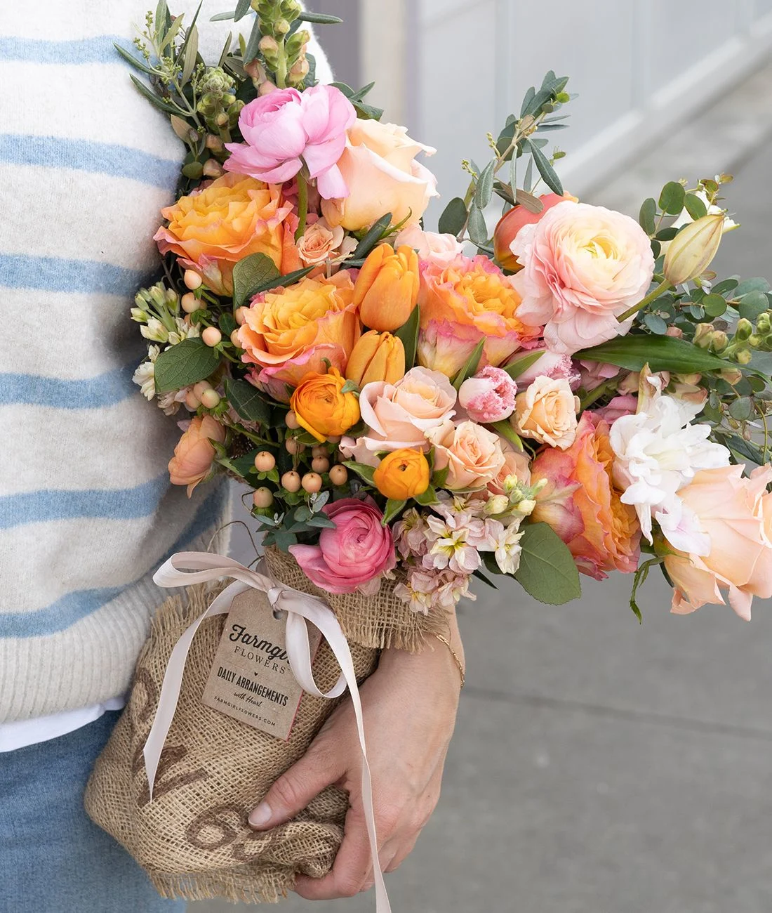 What Makes Our Classic Burlap-Wrapped Bouquets Classic?