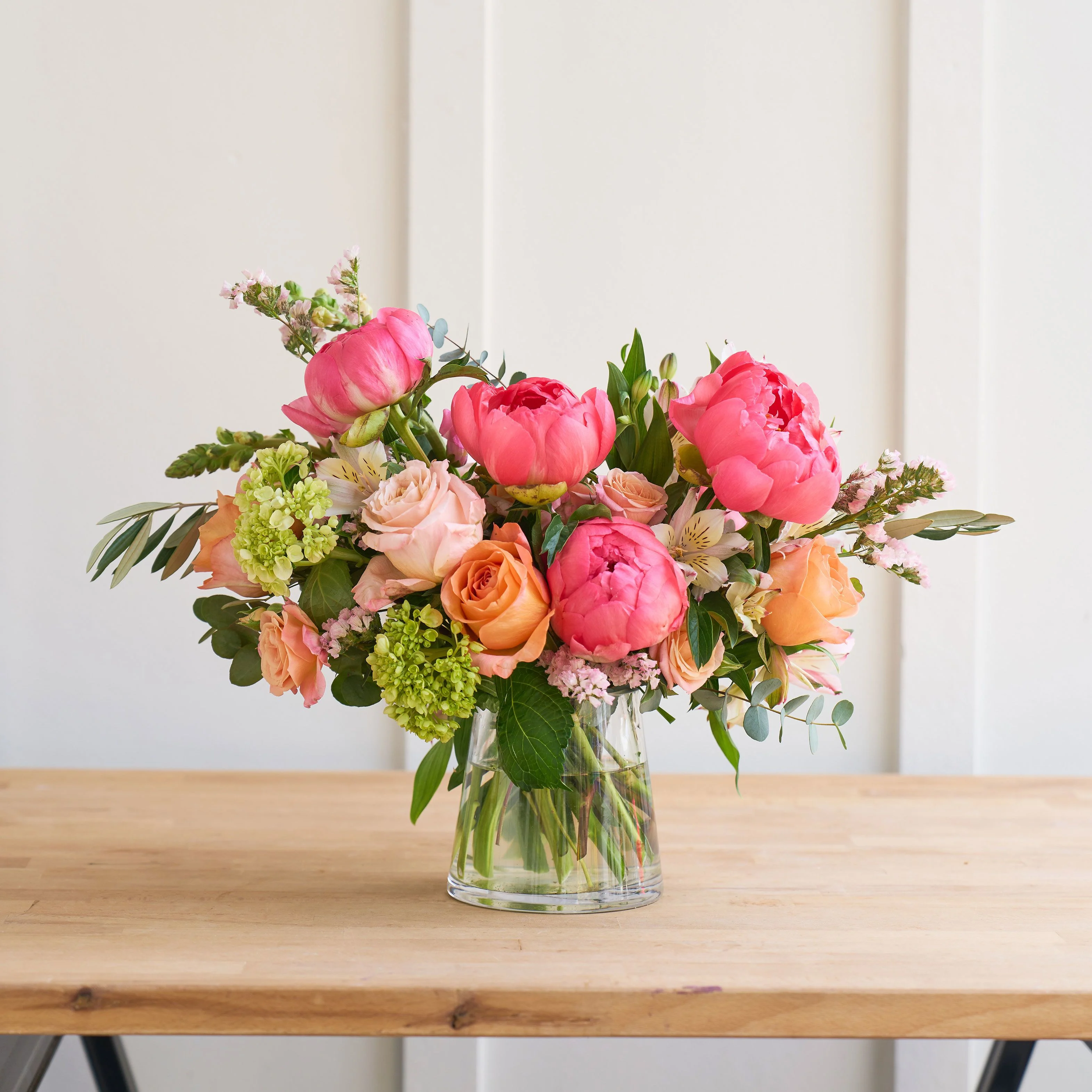 Plot Twist Vase with Peonies!