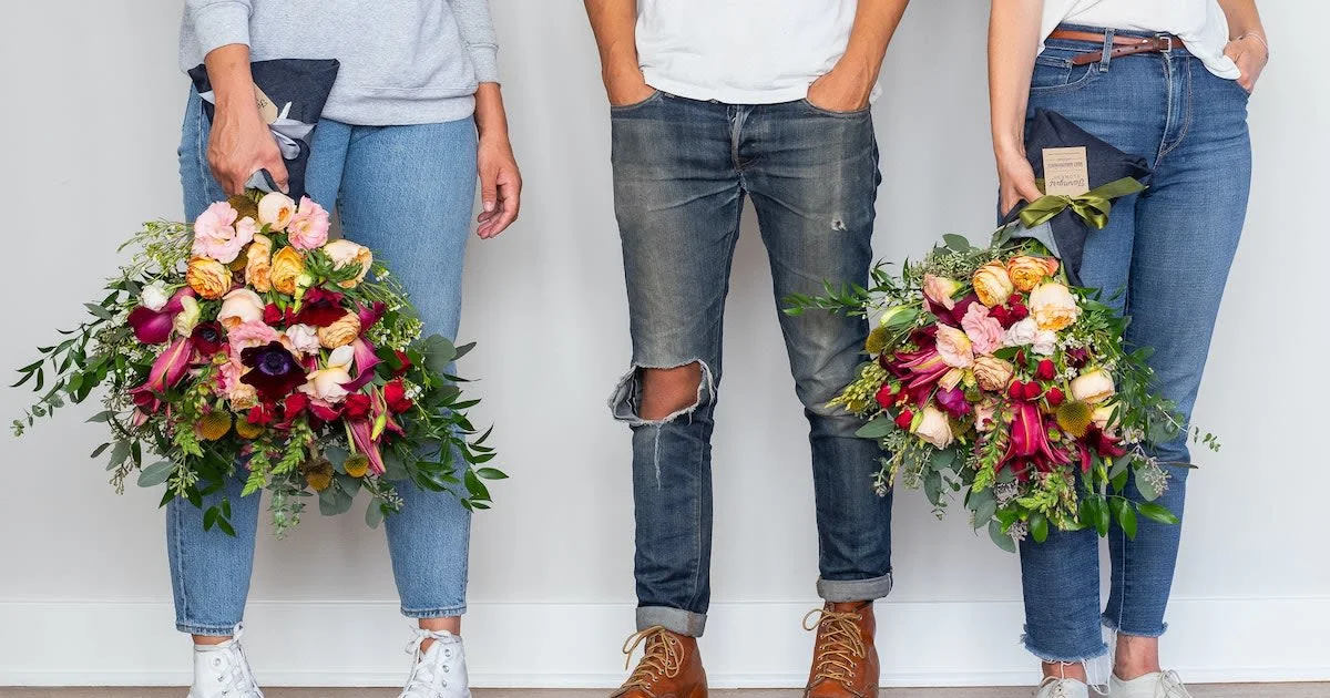 Introducing the Levi's® Tailor Shop x Farmgirl Flowers Summer 2021 Collaboration